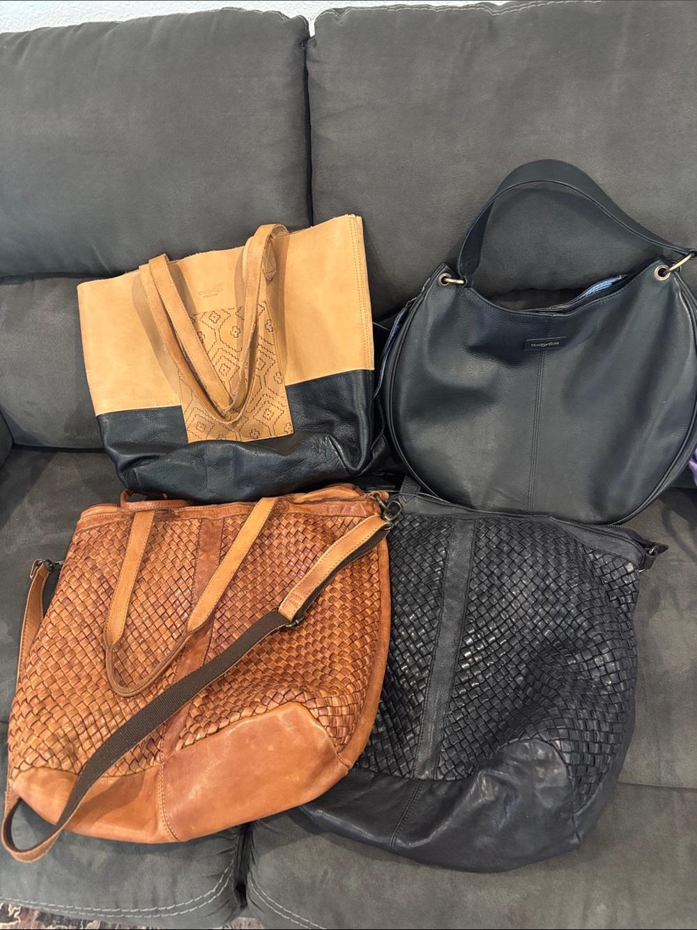 Trades of Hope Leather Tote Bag Bundle